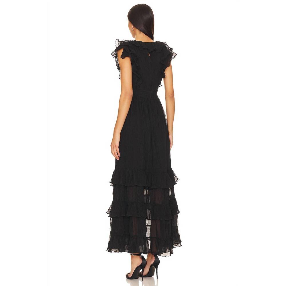 NEW ASTR tiara dress in black - Picture 3 of 3